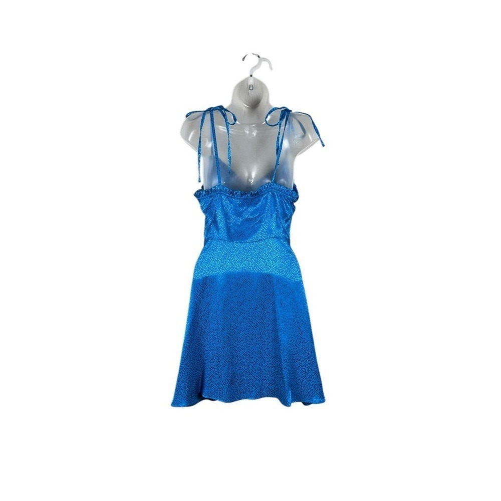 Zara Satin Babydoll Mini Slip Dress XS Cocktail Party Y2K Fairy Occasion New - Picture 3 of 6